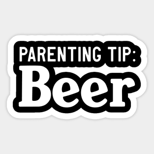 Parenting Tip: Beer Sticker